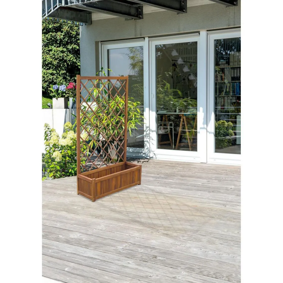 Pflanzkasten Lotte Size 2 mit Rankgitter 90 x 150 x 32 cm ^ Hartmann Best