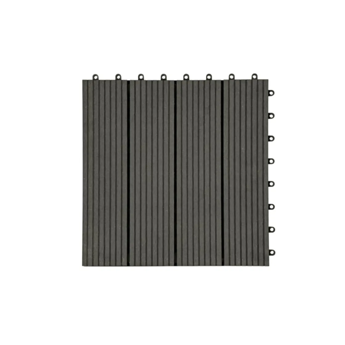 WPC Fliese Anthrazit 30x30x2,2cm ^ Hartmann Sale