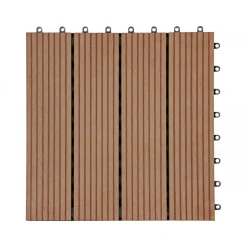 WPC-Klickfliese 30 x 30 cm ^ Hartmann Discount