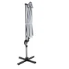 Ampelschirm Catania 300 cm silbermetallic ^ Haveson Online