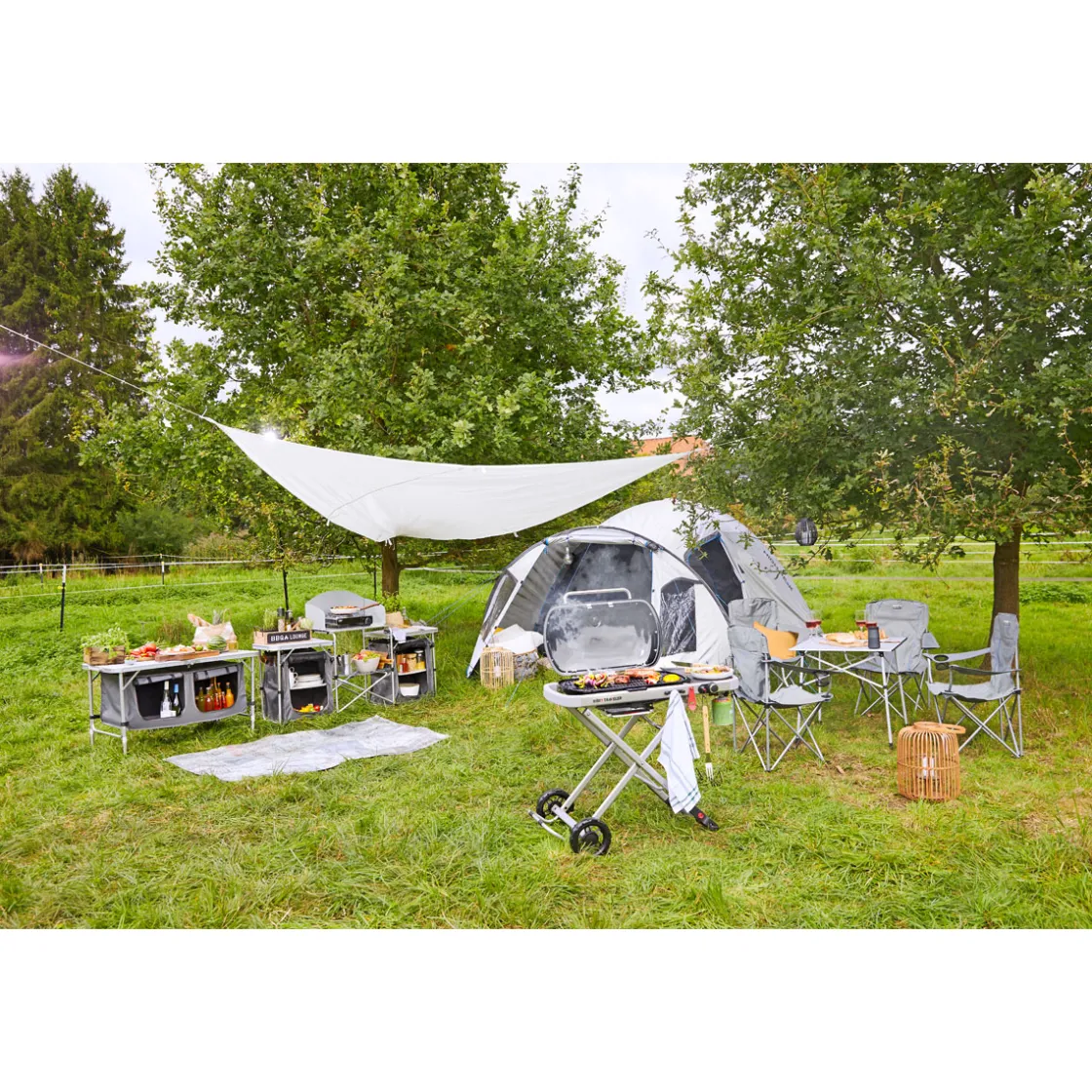 Campingstuhl mit Getränkehalter ^ Haveson Best
