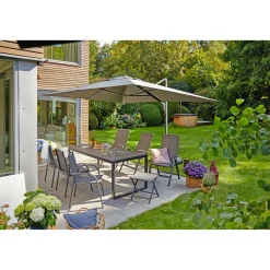 Gartentisch Kent mit Keramik-Tischplatte ^ Haveson Online