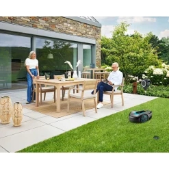 Gartentisch Mykonos Akazienholz 180 x 75 x 100 cm ^ Haveson Online