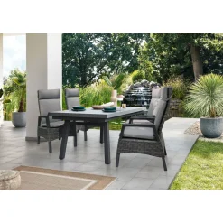 Gartentisch Taranto, ausziehbar200/260x100x76,5cm ^ Haveson Hot
