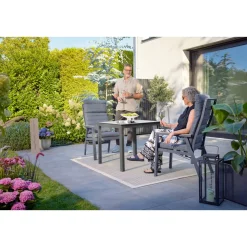 Gartentisch Trentino 80x73x80cm ^ Haveson