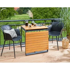 Kunststoff-Sessel Madeira schwarz ^ Haveson Clearance