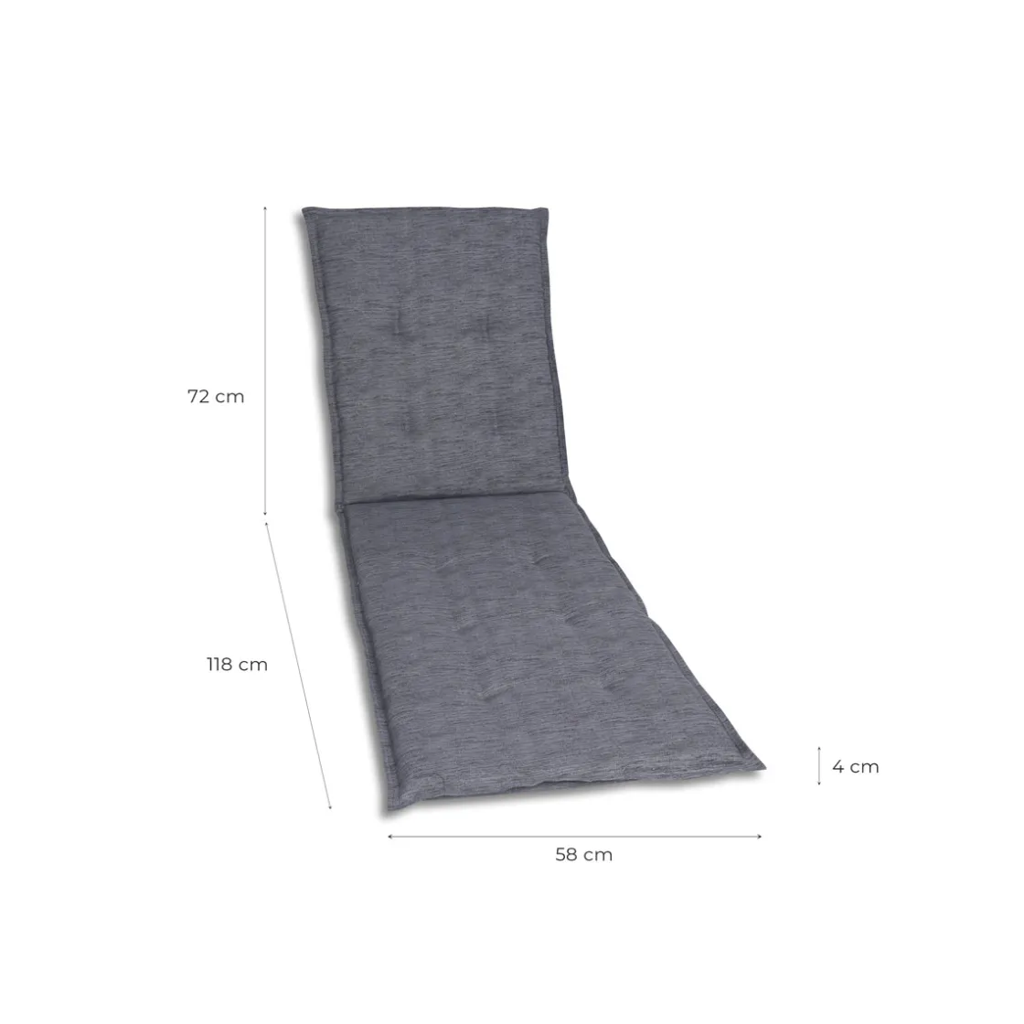 Liegenauflage 190x58x4cm ^ Haveson Discount