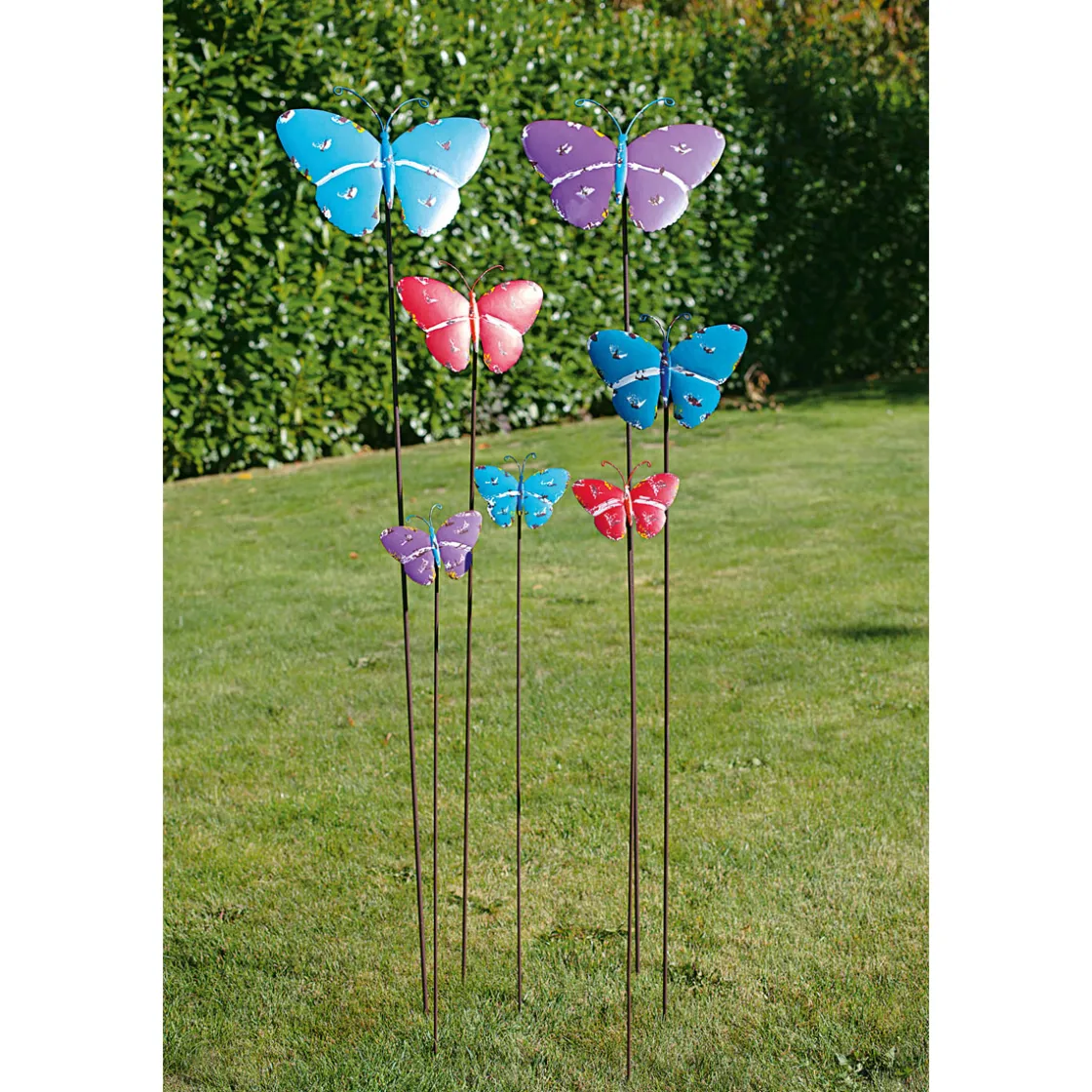 Metallstecker Schmetterling 115 cm ^ Haveson