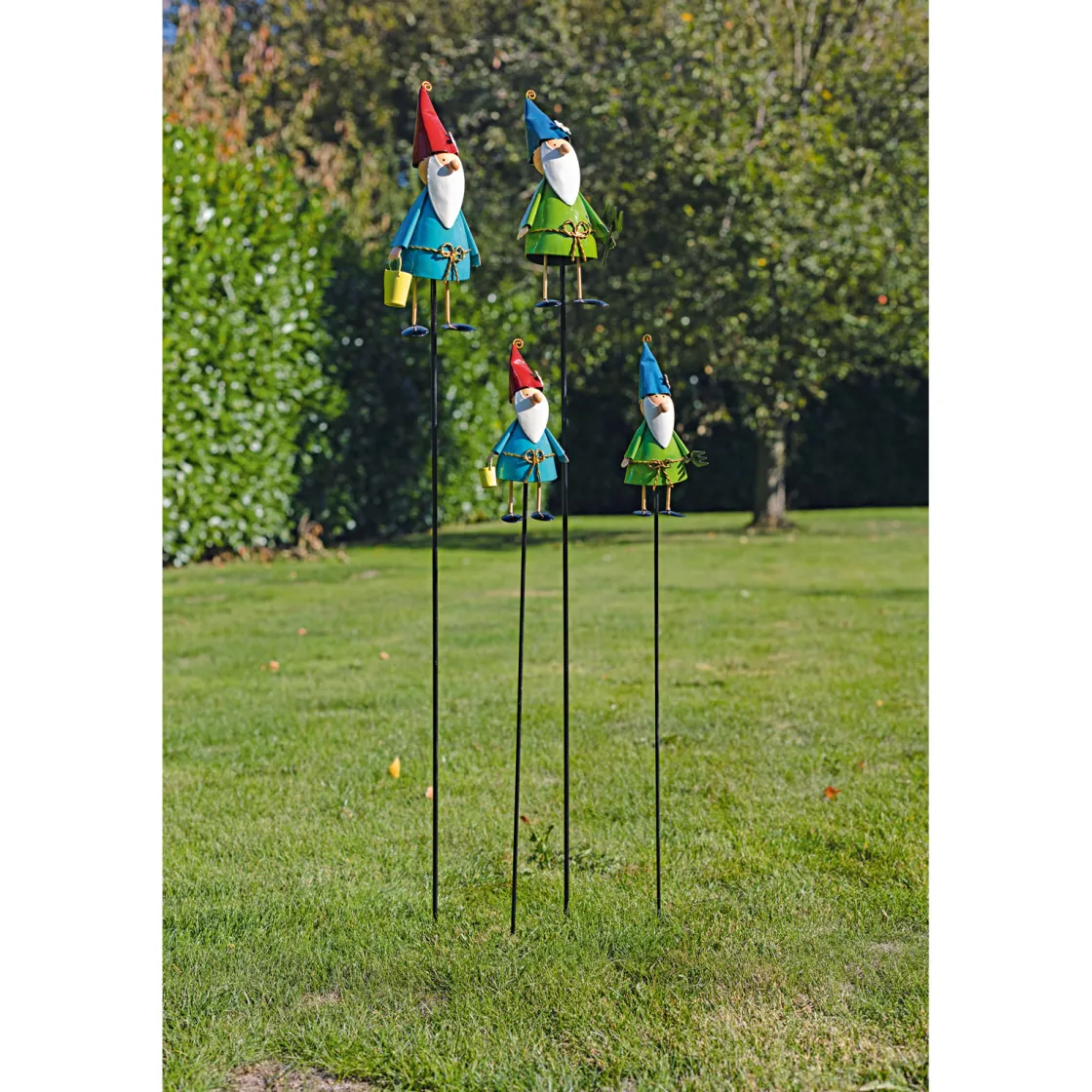 Metallstecker Zwerg 68 cm mehrere Farben ^ Haveson Best