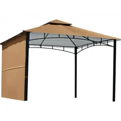 Pavillon cappuccinofarben 330 x 330 cm ^ Haveson Online