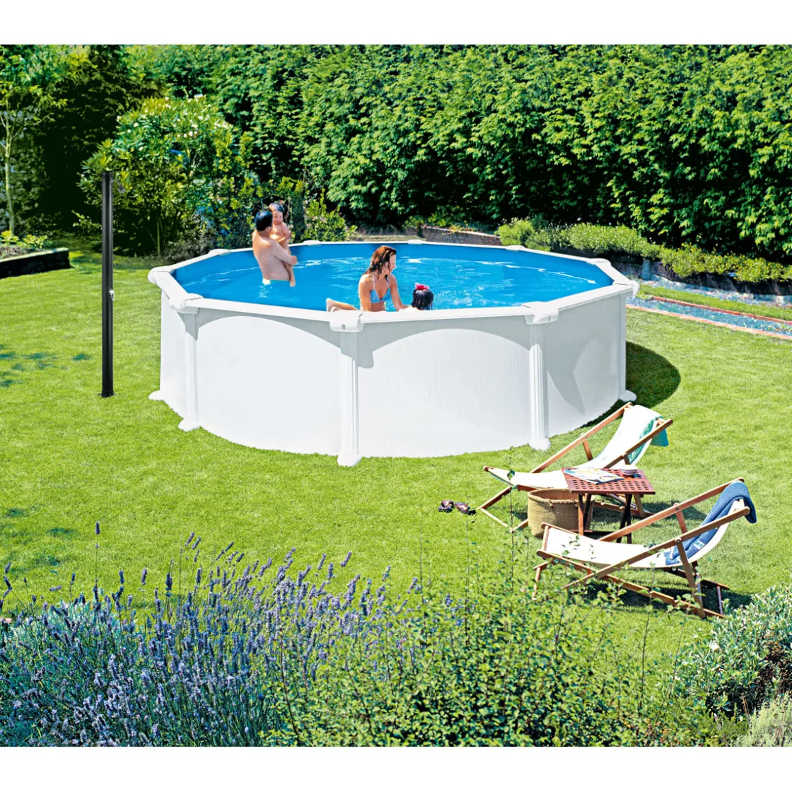 Solar-Gartendusche ^ Haveson New