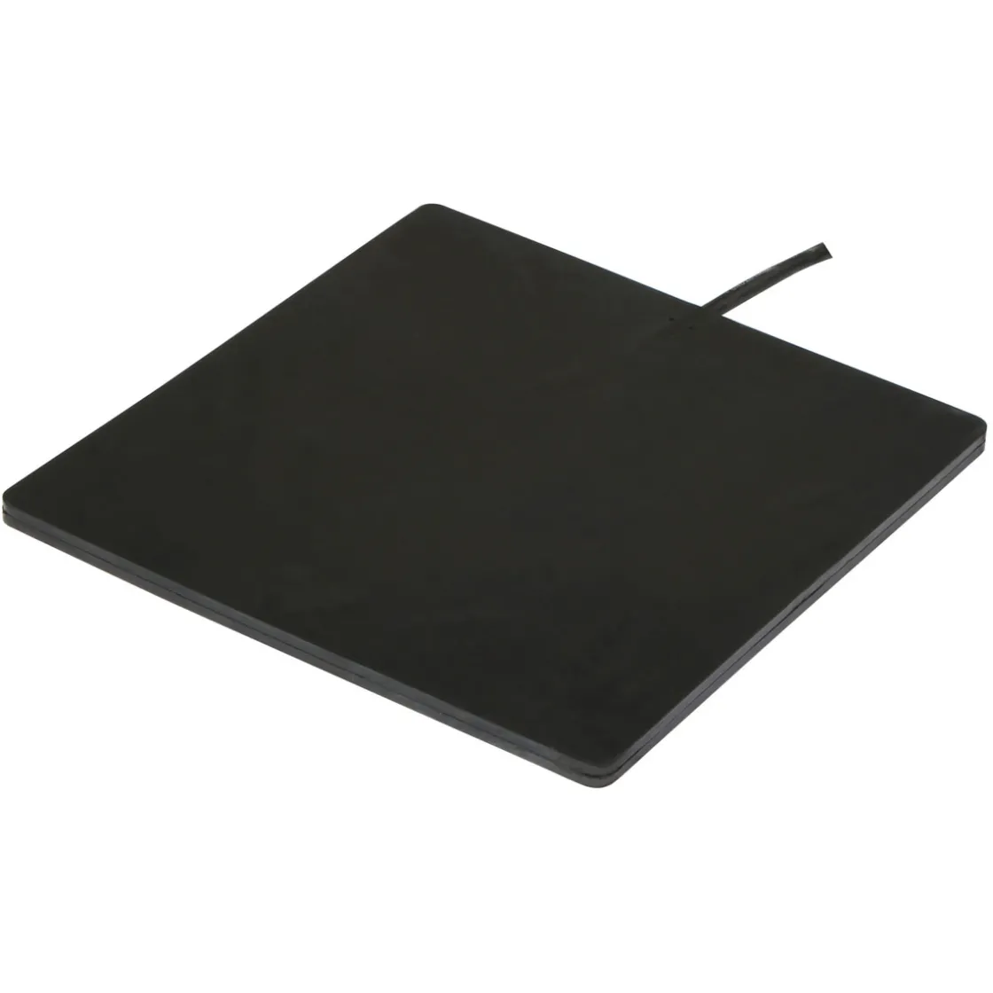 Heizplatte 24 x 0,7 x 24 cm schwarz ^ Outlet
