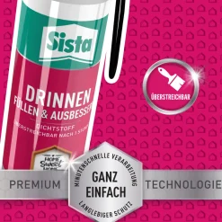 Henkel Dichtstoff Füllen und Ausbessern 100 ml ^ Sista Hot
