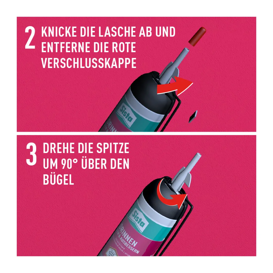 Henkel Dichtstoff Füllen und Ausbessern 100 ml ^ Sista Hot
