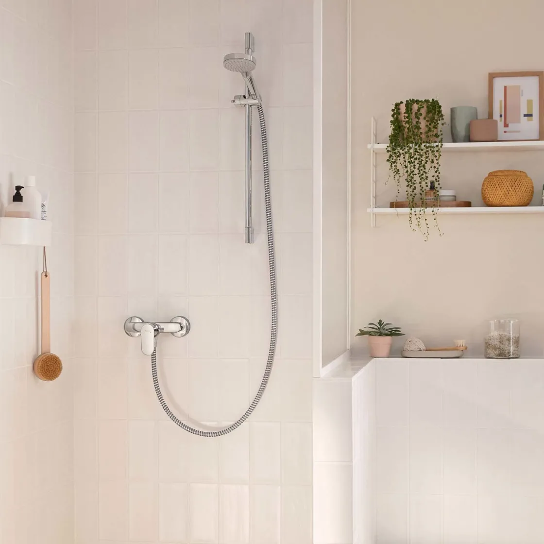 HG Duscharmatur Rebris S,chrom,mitKeramik-Mischsystem,1/2" Brauseanschluss ^ Hansgrohe Best