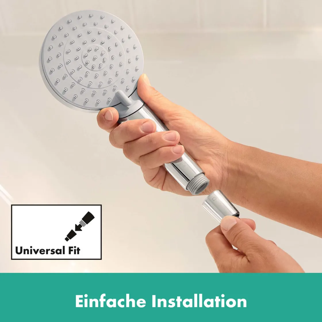 HG Duscharmatur Rebris S,chrom,mitKeramik-Mischsystem,1/2" Brauseanschluss ^ Hansgrohe Best
