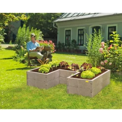 Hochbeet Timber Ergoline 185 x 125 x 40 cm ^ New