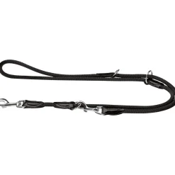 Führleine Freestyle schwarz 200 x 0,8 cm ^ Hunter