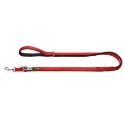 Führleine Neopren rot-schwarz 200 x 1 cm ^ Hunter Best