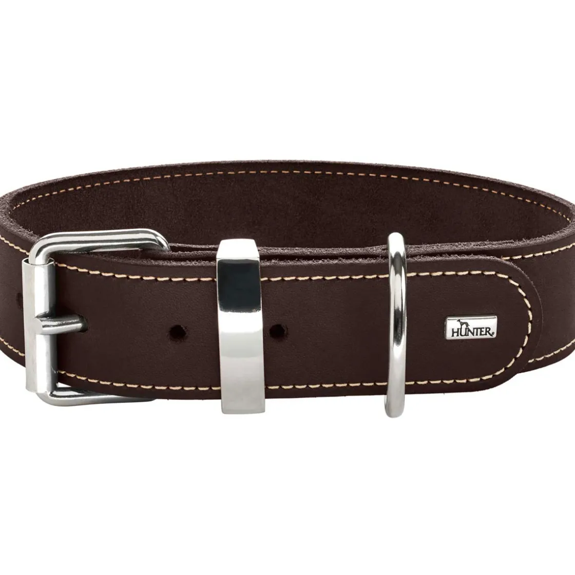 Halsband Aalborg Special dunkelbraun Größe M ^ Hunter Discount