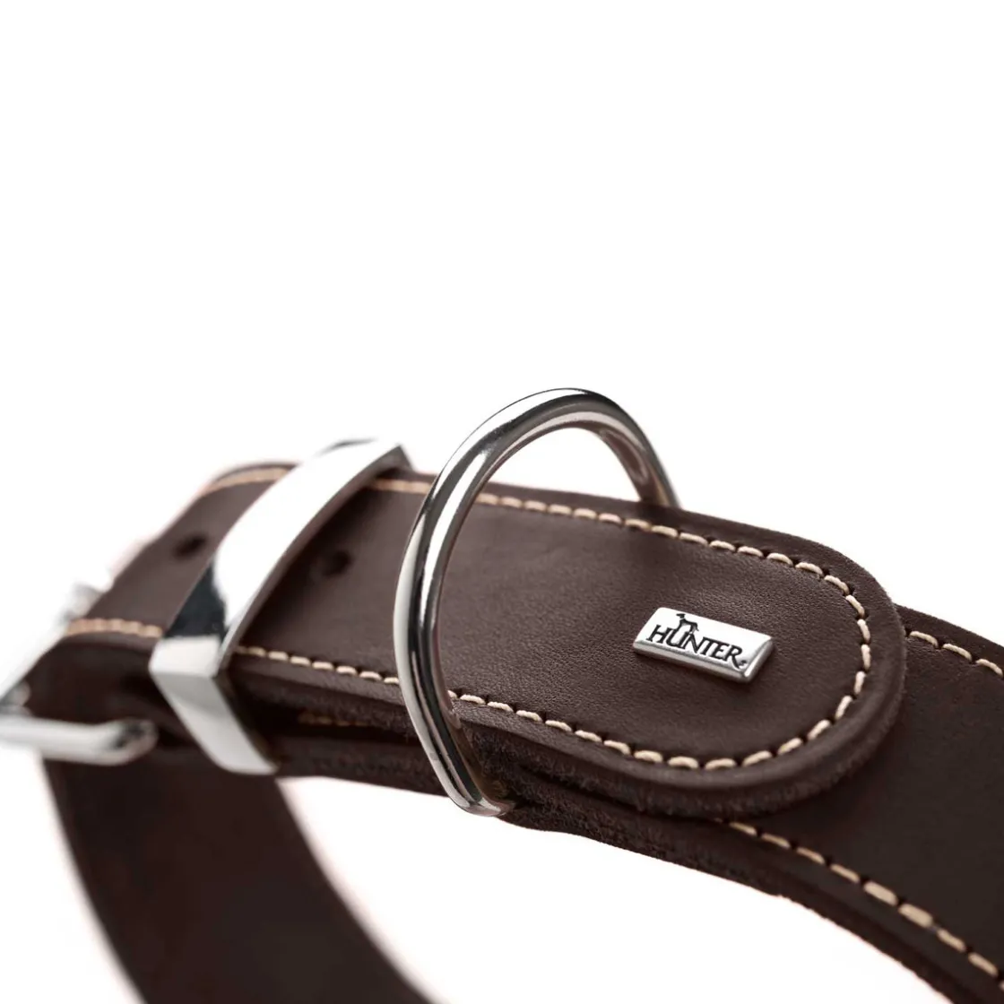 Halsband Aalborg Special dunkelbraun Größe M ^ Hunter Discount