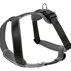 Hundegeschirr Neopren schwarz-grau Größe XS ^ Hunter
