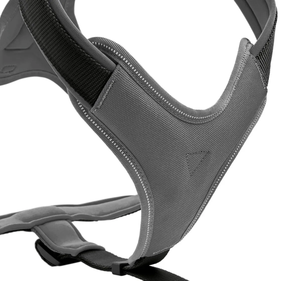 Hundegeschirr Neopren schwarz-grau Größe XS ^ Hunter