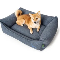 Hundesofa Prag blau 90 x 70 cm ^ Hunter