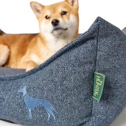 Hundesofa Prag blau 90 x 70 cm ^ Hunter