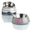 Melamin-Napf Biri weiß-schwarz 160 ml ^ Hunter Best