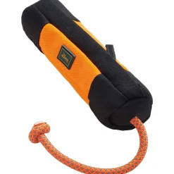 Trainer Snack-Dummy mit Seil orange-schwarz 34 cm ^ Hunter