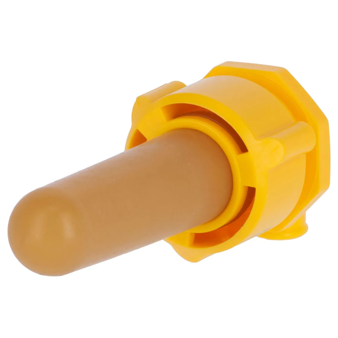 Hygieneventil mit Latexsauger gelb ^ Clearance