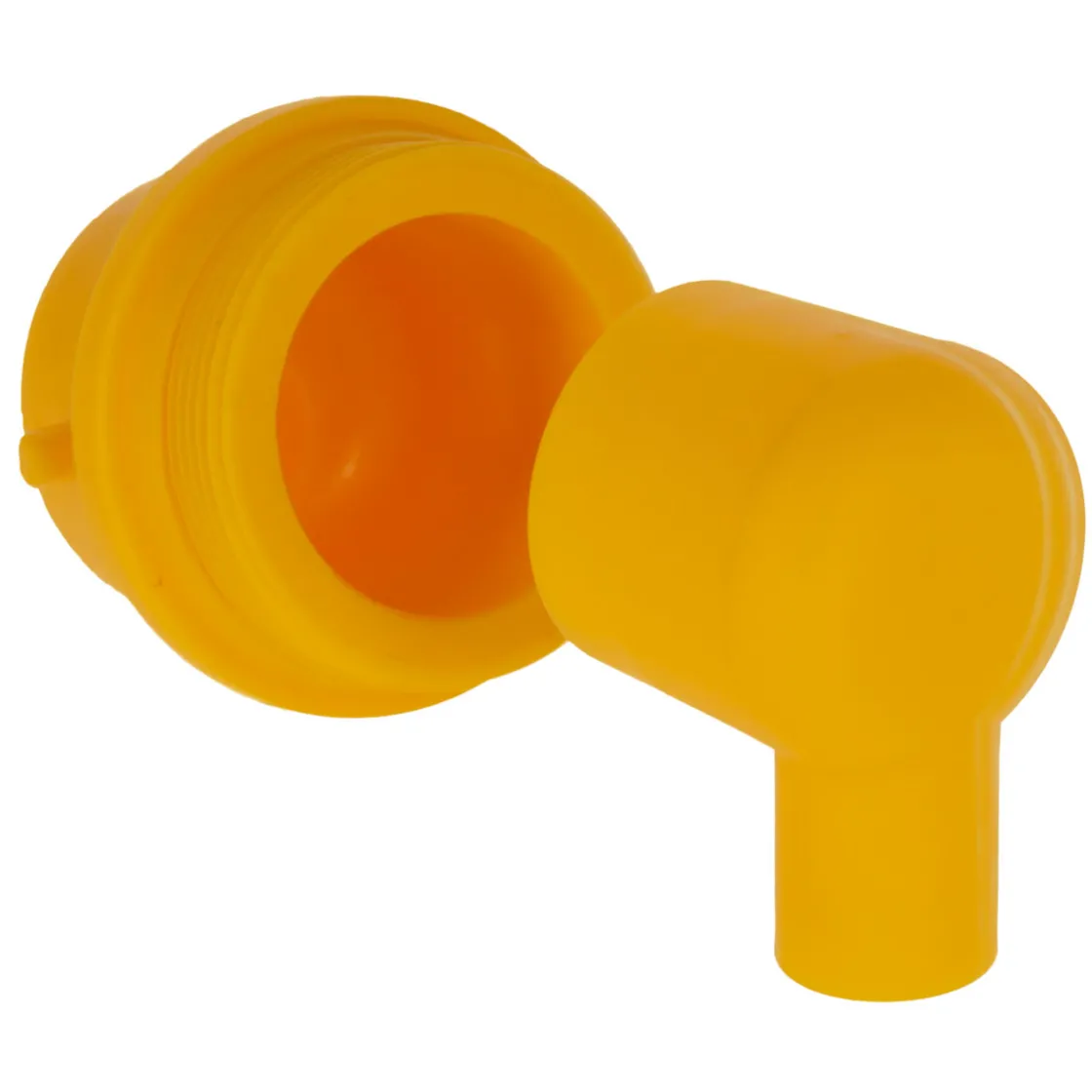 Hygieneventil mit Latexsauger gelb ^ Clearance