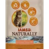 Trockenfutter Naturally Katze Erwachsen Lachs 700 g ^ iams Hot
