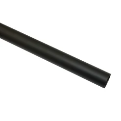 Ind. Home Stange schwarz 1,60m ^ Gardinia