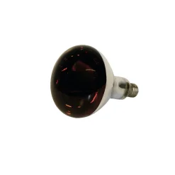 Infrarotlampe 250 Watt Hartglas rot ^ Clearance