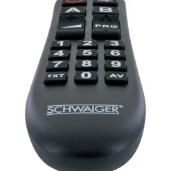 2IN1 Universalfernbed. 20 Tasten schwarz ^ Schwaiger