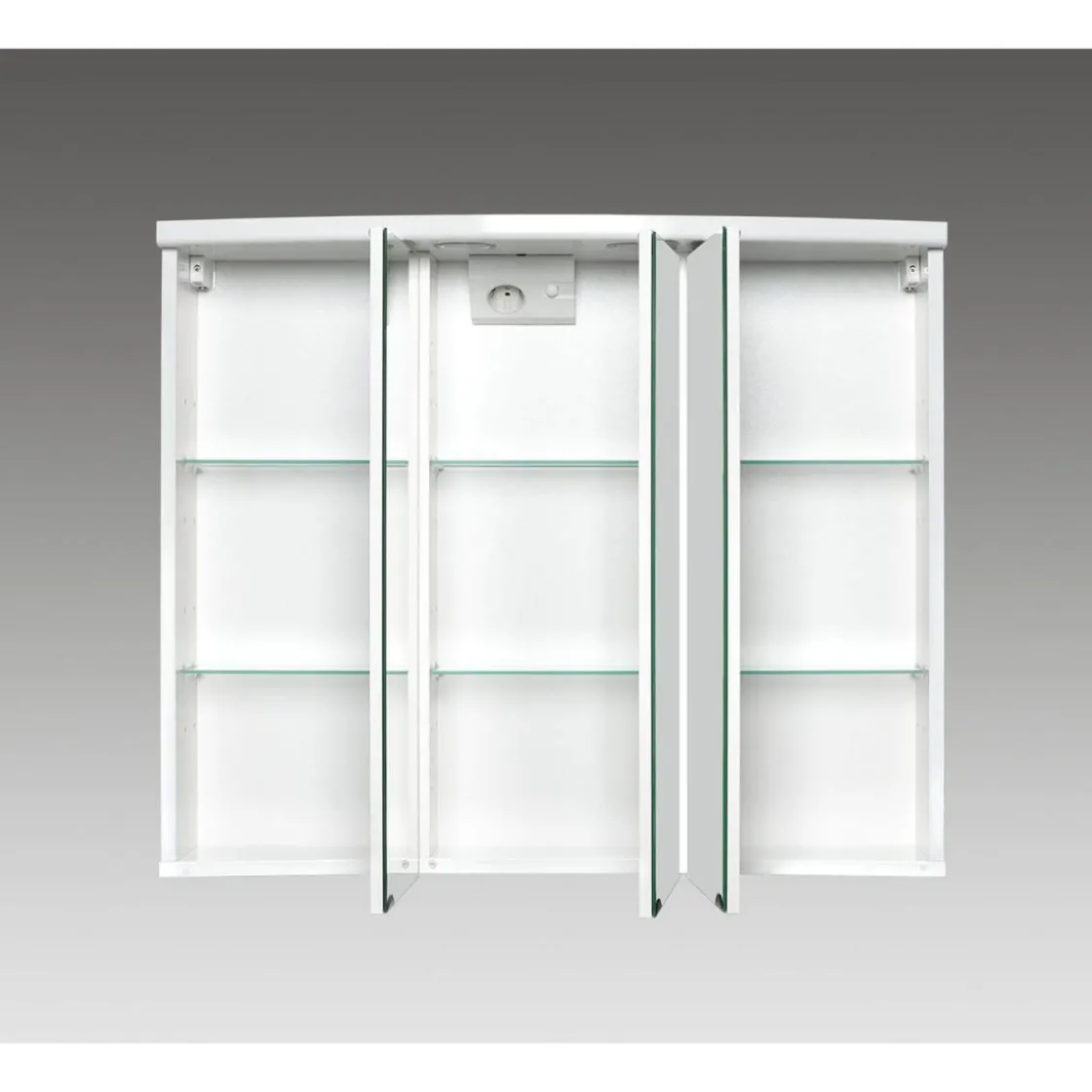 LED-Spiegelschrank Ancona weiß ^ Jokey Discount