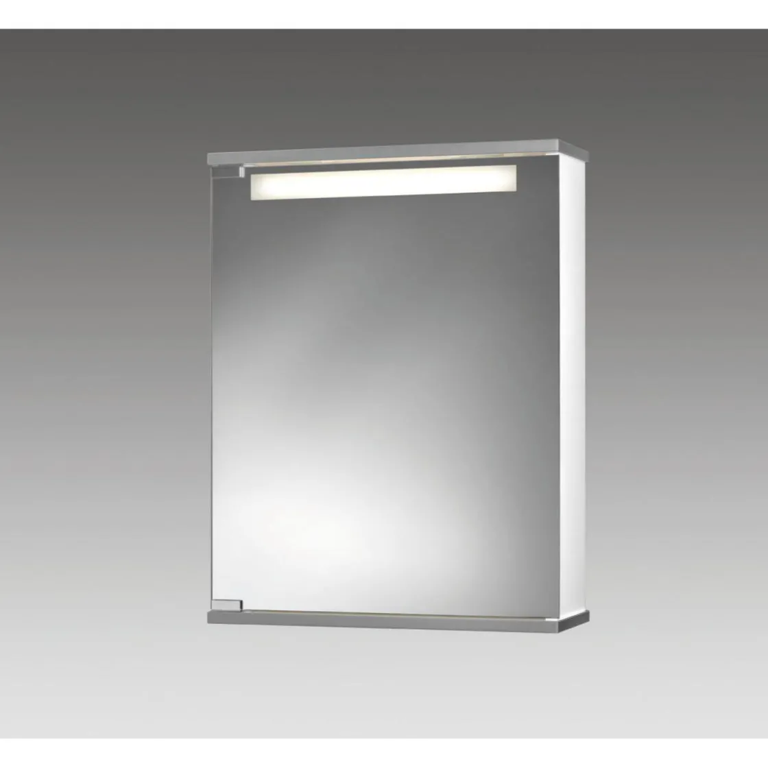 Leucht-Spiegelschrank Cento Front aluoptik ^ Jokey Hot