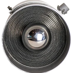 Kaminfilter - KaminFILTERKat, Ø 150 mm, mit Revisionstür, Farbe: Dunkelgrau ^ Hot