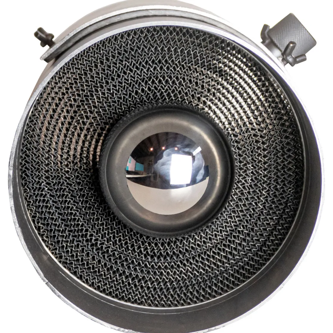 Kaminfilter - KaminFILTERKat, Ø 150 mm, mit Revisionstür, Farbe: Dunkelgrau ^ Hot
