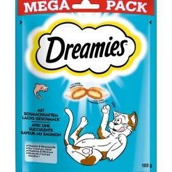 Katzensnack Dreamies mit Lachs 180 g ^ Clearance