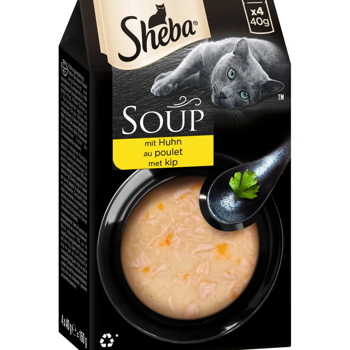 Katzensuppe mit Huhn 4 x 40 g ^ Online