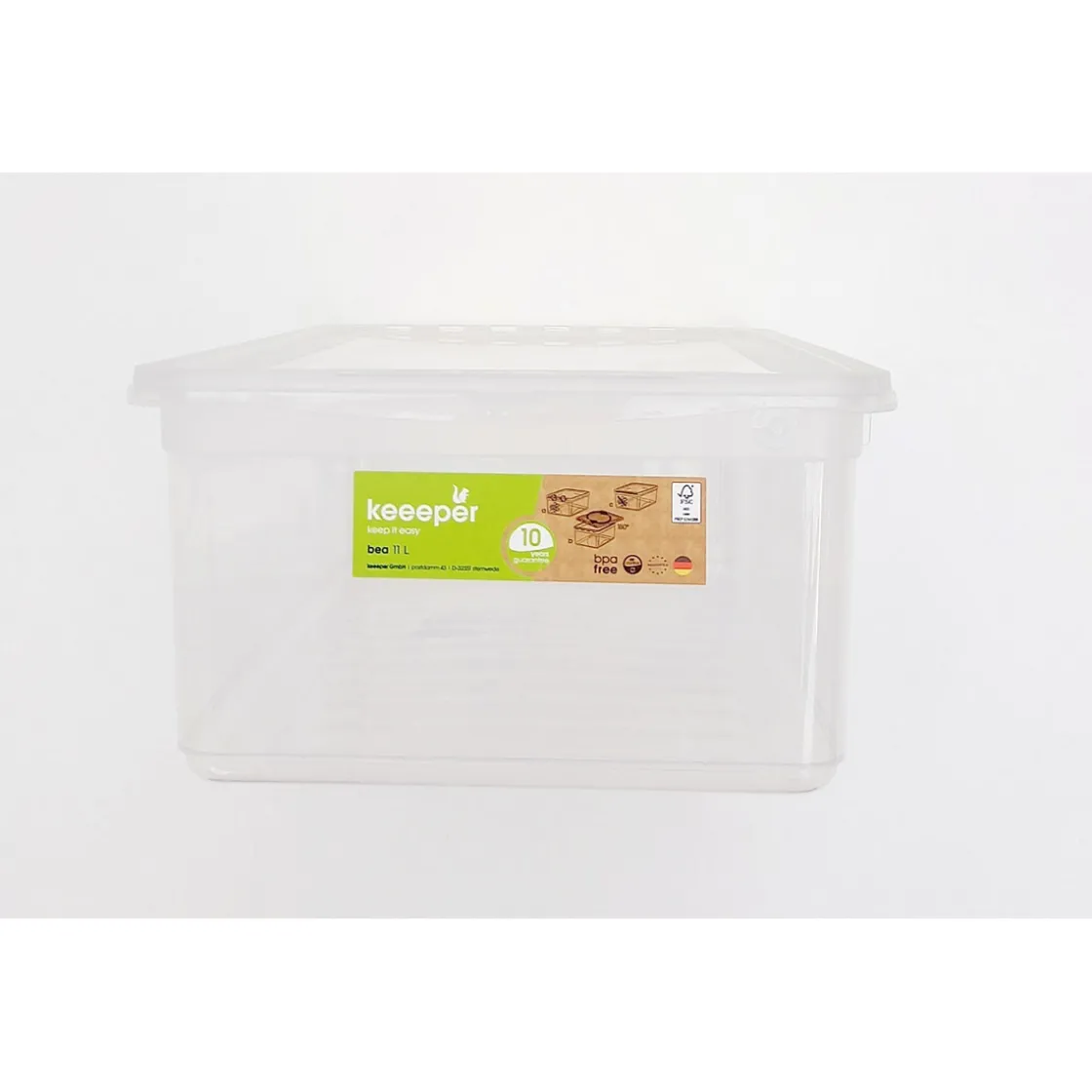 Aufbewahrungsbox Bea x 14 x 26,5 cm 11 L ^ keeeper Discount