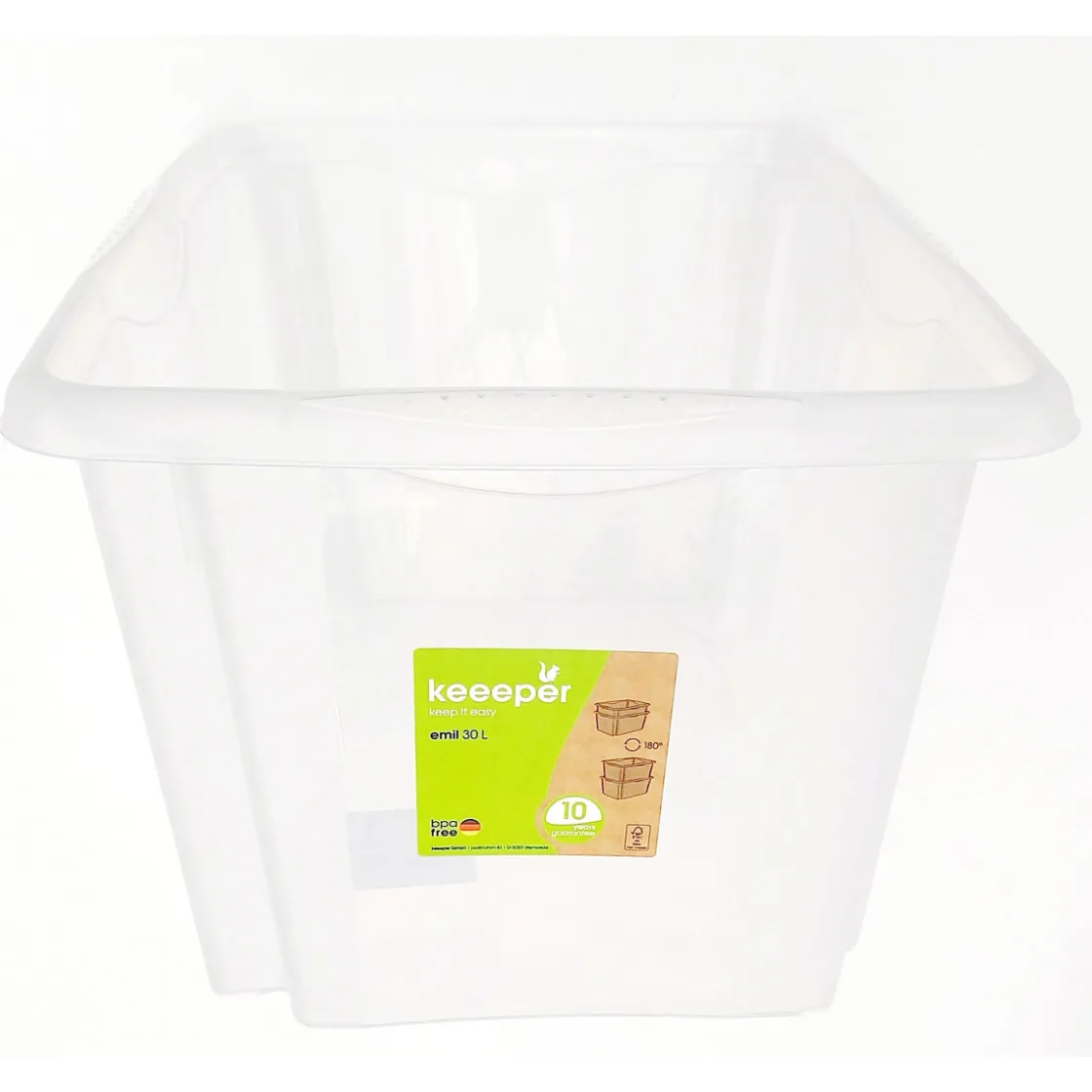 Aufbewahrungsbox Emil 45 x 27 x 35 cm 30 L ^ keeeper