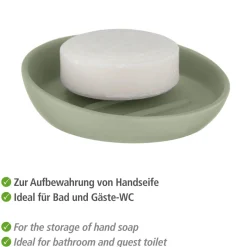 Keramik Seifenablage Mod. Badi lindgruen ^ Wenko Online