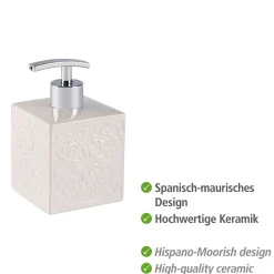 Keramik Seifenspender Mod. Cordoba,weiss ^ Wenko Online