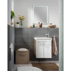 Keramik WT GWC 55,5x16x30 cm li. weissf. WT-Unterschraenke Milano GWC 8433x ^ Fackelmann Discount