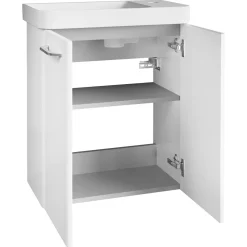 Keramik WT GWC 55,5x16x30 cm li. weissf. WT-Unterschraenke Milano GWC 8433x ^ Fackelmann Discount