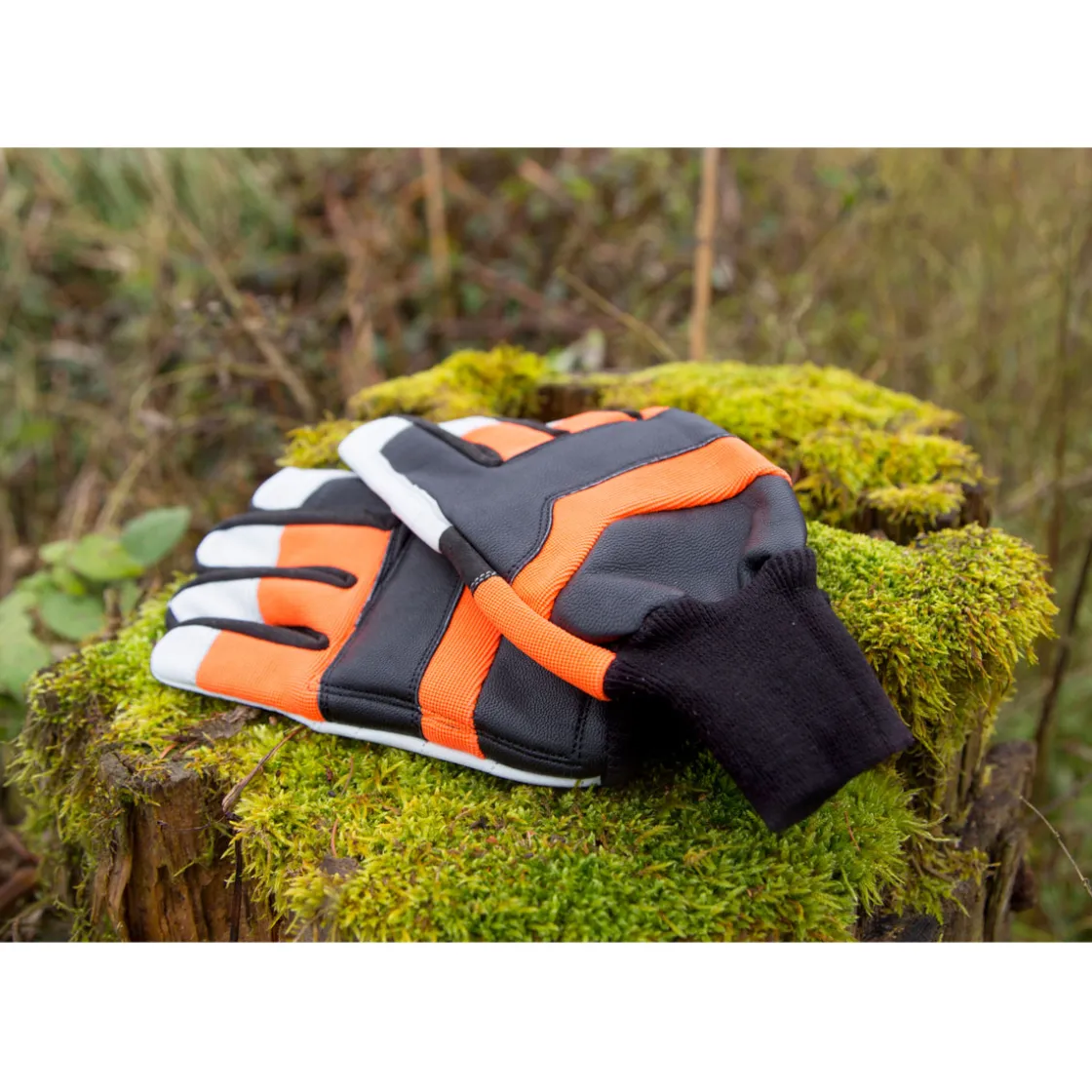 Motorsägenhandschuh Forester schwarz Größe 9/L ^ Kerbl